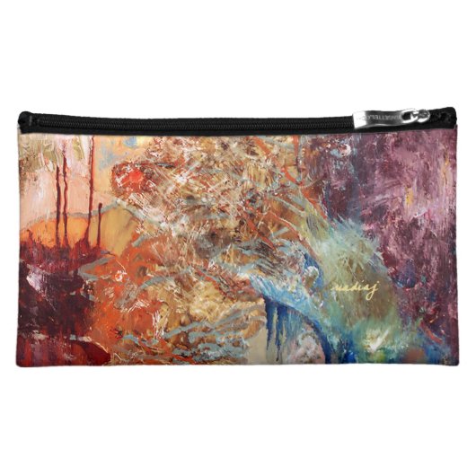 Abstrakte Soul-Tasche Cosmetic Bag (Vorderseite)