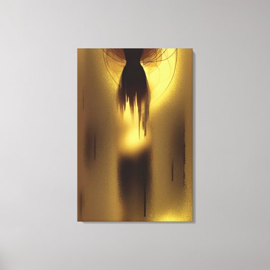 Abstrakte Soulless-Leinwand Leinwanddruck (Vorderseite)