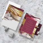 Abstrakte Sparkling Wedding Wine Red ID1018<br><div class="desc">Dieses elegante Ensemble in atemberaubenden, weinroten Farbtönen Set einen raffinierten Ton für Ihre Hochzeit und verführt Ihre Gäste mit einem Blick auf die opulente Feier, die erwartet. Die hier gezeigte Hochzeitseinladung wird mit dem prachtvollen Glanz der Goldakzente weiter verstärkt und bietet eine Vorlage, mit der Sie ganz einfach Ihre eigenen...</div>