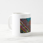 abstrakte Spiegel-Tasse Kaffeetasse (Vorderseite Links)
