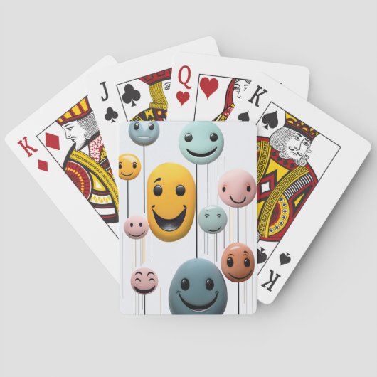Abstrakte Spielkarten (Rückseite)