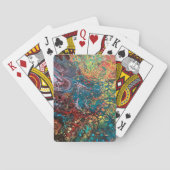 Abstrakte Spielkarten (Rückseite)