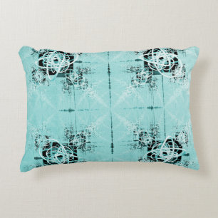 Abstrakte Spiral Delight Akzent Pillow Dekokissen