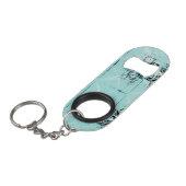 Abstrakte Spiral Delight Flaschenöffner (Vorderseite Schrägansicht)