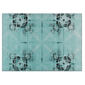 Abstrakte Spirale Delight Cutting Board Schneidebrett (Vorderseite)