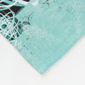 Abstrakte Spirale Delight Fleece Blanket (Ecke)