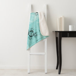 Abstrakte Spirale Delight Sherpa Blanket Sherpadecke