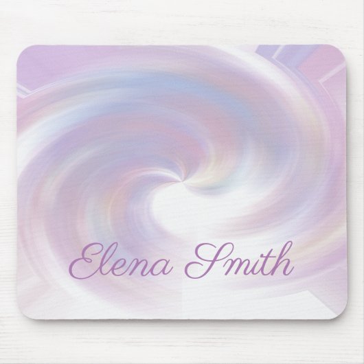 Abstrakte Spirale Mousepad (Vorne)