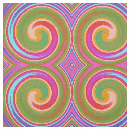 Abstrakte Spirale Stoff (Muster)