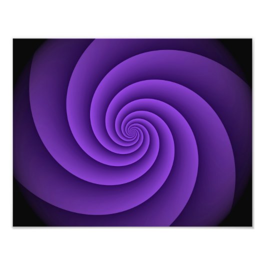 Abstrakte Spiralen IV Fotodruck (Vorne)