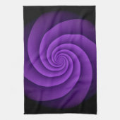 Abstrakte Spiralen IV Geschirrtuch (Vertikal)