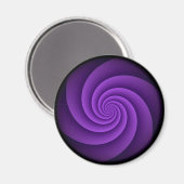 Abstrakte Spiralen IV Magnet (Vorderseite/Rückseite)