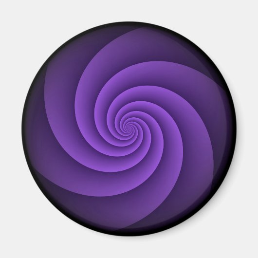 Abstrakte Spiralen IV Magnet (Vorne)