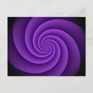 Abstrakte Spiralen IV Postkarte