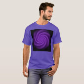 Abstrakte Spiralen IV T-Shirt (Vorne ganz)