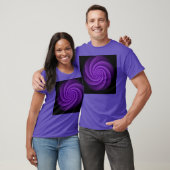 Abstrakte Spiralen IV T-Shirt (Unisex)