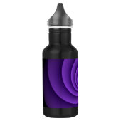 Abstrakte Spiralen IV Trinkflasche (Links)