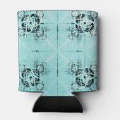 Abstrakte Spiralfreude kann kühler werden Dosenkühler (Rückseite)