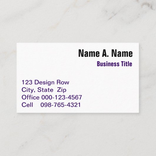 Abstrakte Spiralwalzen Lila Geometrie Visitenkarte (Rückseite)