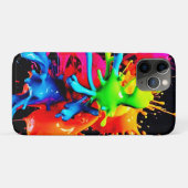 Abstrakte Splash Case-Mate iPhone Hülle (Rückseite (Horizontal))