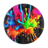 Abstrakte Splash Schneidebrett (Vorderseite)