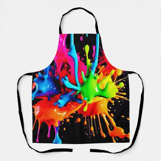 Abstrakte Splash Schürze (Vorderseite)