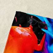 Abstrakte Splash Strandtuch (Beispiel)