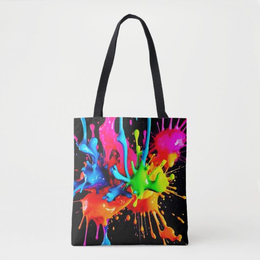 Abstrakte Splash Tasche (Vorderseite)