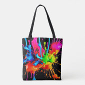 Abstrakte Splash Tasche (Rückseite)