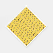 Abstrakte Spray Paint Can Pattern Serviette (Ecke)