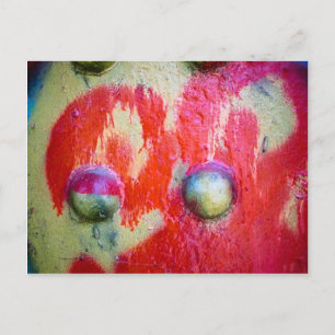 Abstrakte Spray Paint Kunst 02 Postkarte