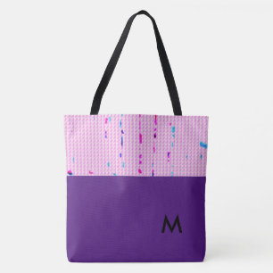 Abstrakte Sprinklen Tote Bag Tasche