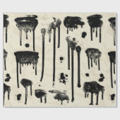 Abstrakte Spritzer Geschenkpapier (Flach)