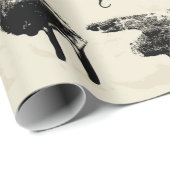 Abstrakte Spritzer Geschenkpapier (Rolleneckpunkt)