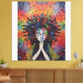 Abstrakte Spritzlackierung Leinwanddruck (Insitu (Wohnzimmer))