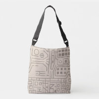 Abstrakte Stadt Beige