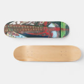 Abstrakte Stadt Skateboard (Horizontal)
