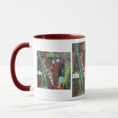 Abstrakte Stadt Tasse (Links)