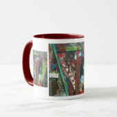 Abstrakte Stadt Tasse (Vorderseite Links)