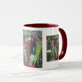 Abstrakte Stadt Tasse (VorderseiteRechts)