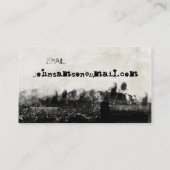 abstrakte städtische Graffitigeschäftskarte Visitenkarte (Rückseite)