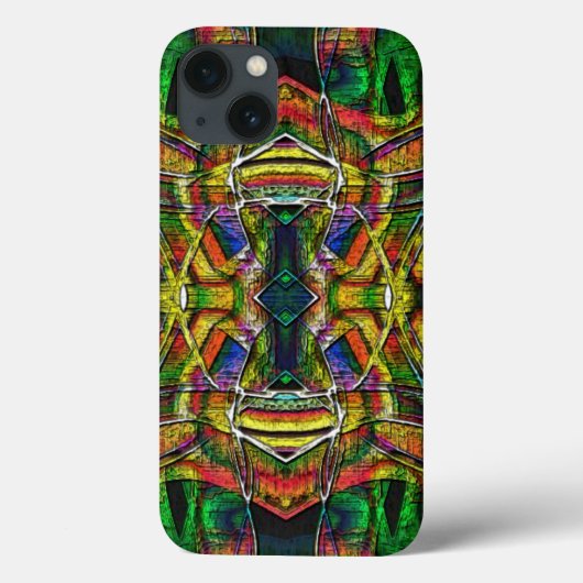 Abstrakte Stammesdesigns, geschnitzt Case-Mate iPhone Hülle (Rückseite)