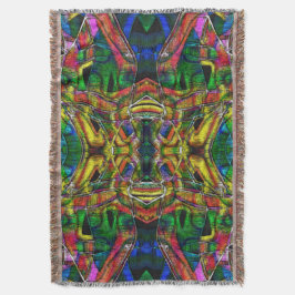 Abstrakte Stammesdesigns, geschnitzt Decke