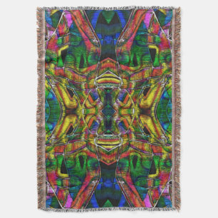 Abstrakte Stammesdesigns, geschnitzt Decke