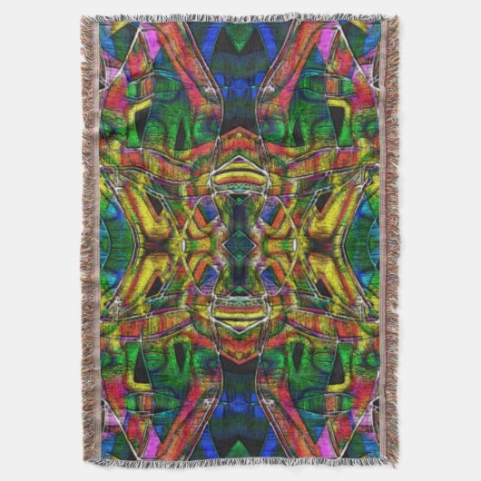 Abstrakte Stammesdesigns, geschnitzt Decke (Vorderseite Vertikal)