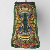 Abstrakte Stammesdesigns, geschnitzt Golf Headcover (Rotieren 90)