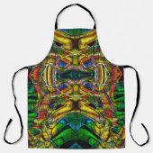 Abstrakte Stammesdesigns, geschnitzt Schürze (Vorderseite)