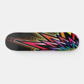 Abstrakte Star-Skateboard Skateboard (Horizontal)