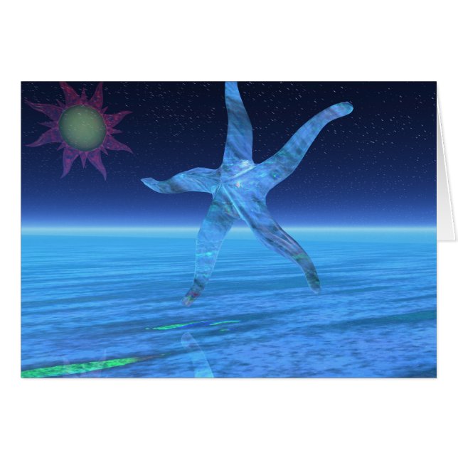 Abstrakte Starfish (Vorderseite (Horizontal))