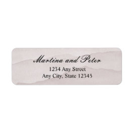 Abstrakte staubige Rose Hochzeit Rücksendeadressen